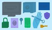 security clipart representing simple practice software hipaa compliance