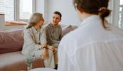 A therapist who has recently become a Medicare provider counsels patients that are using their Medicare benefits.